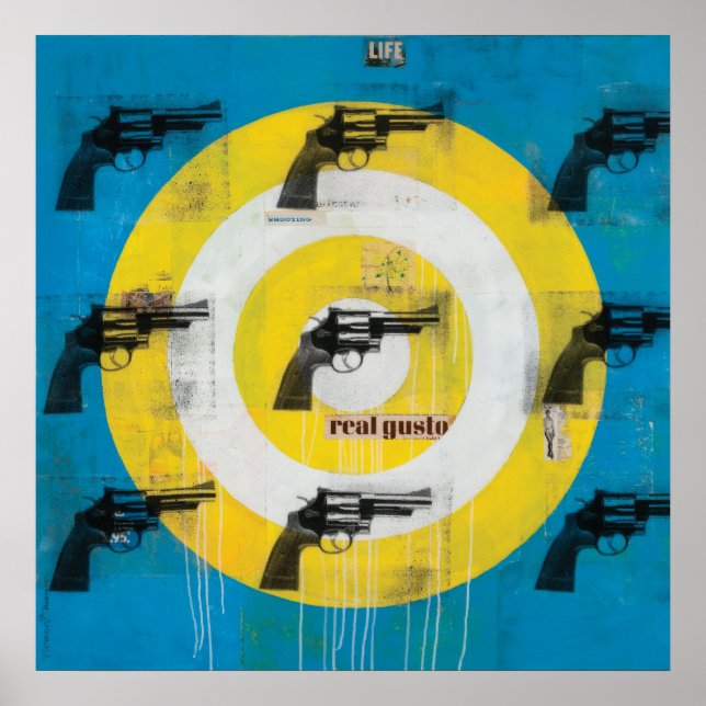 Real Gusto 44 Caliber Print Poster (Vorne)