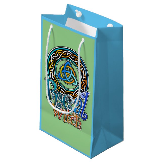 Real Hexe Kleine Geschenktüte (Vorderseite Schrägansicht)