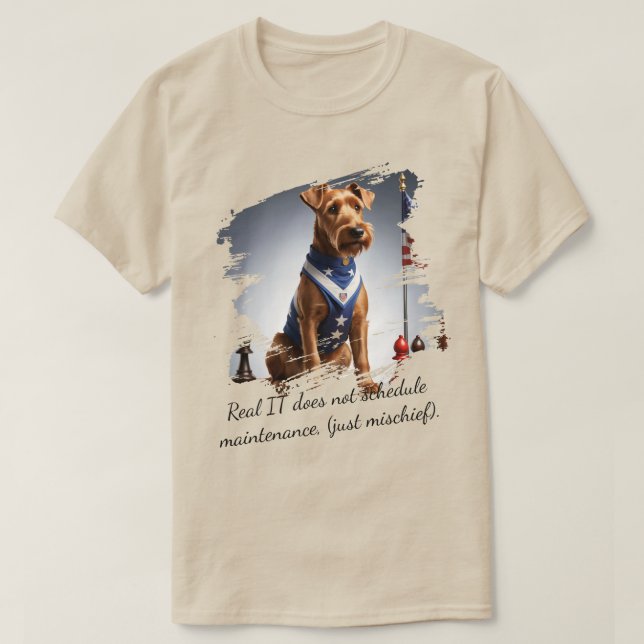 Real IT T-Shirt (Design vorne)