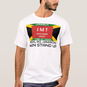 REAL JAMAICA Men's Basic T - Shirt