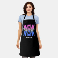 Real Legit Wow Mama Print (Rosa, Blau & Weiß)