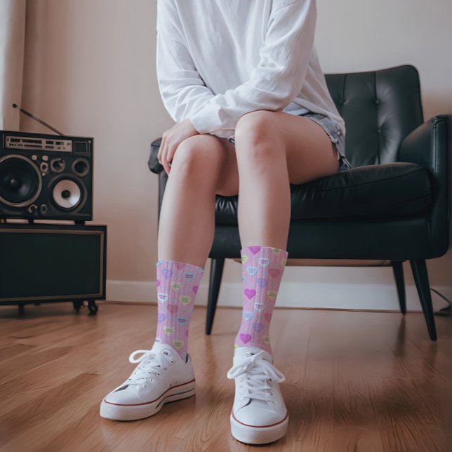 Real Liebe pink Socken (Von Creator hochgeladen)