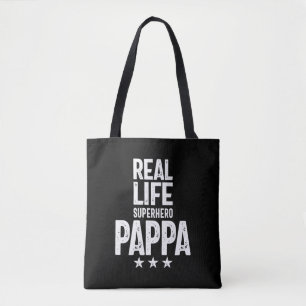 Real Life Superhero Pappa   Father Gift