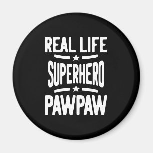 Real Life Superhero Pawpaw   Vater Opa Magnet