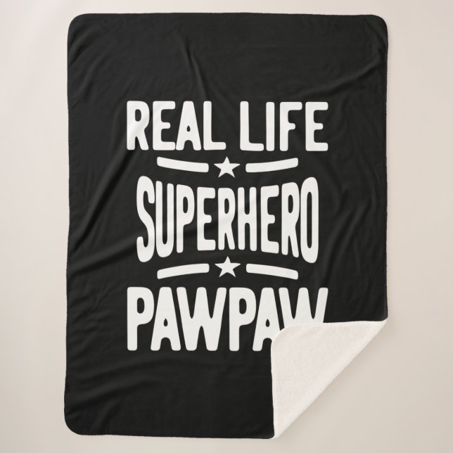 Real Life Superhero Pawpaw | Vater Opa Sherpadecke (Vorderseite)