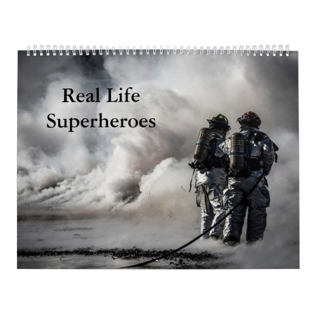 Real Life Superheroes Calandar Kalender (Titelbild)