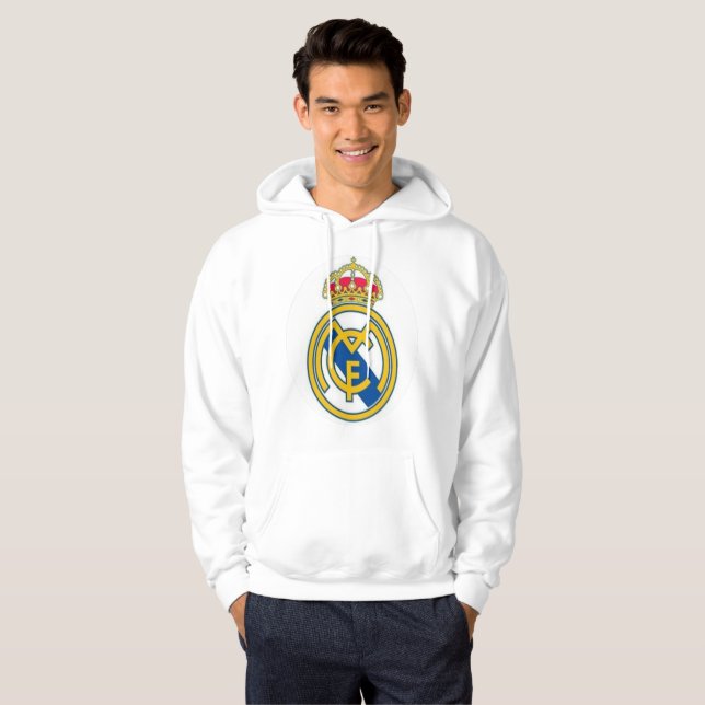 Real Madrid Champions Hoodie – Stylish Fan Gear (Vorne ganz)