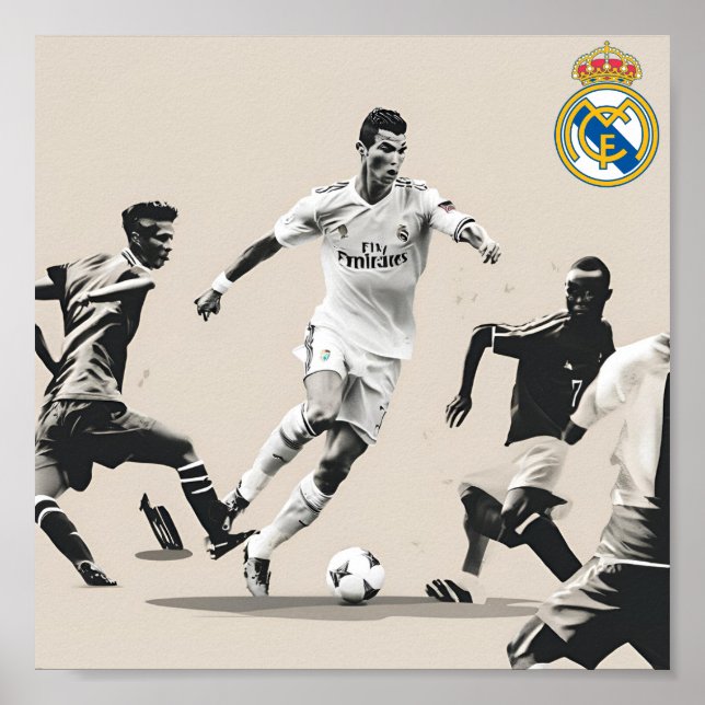 Real Madrid Poster (Vorne)