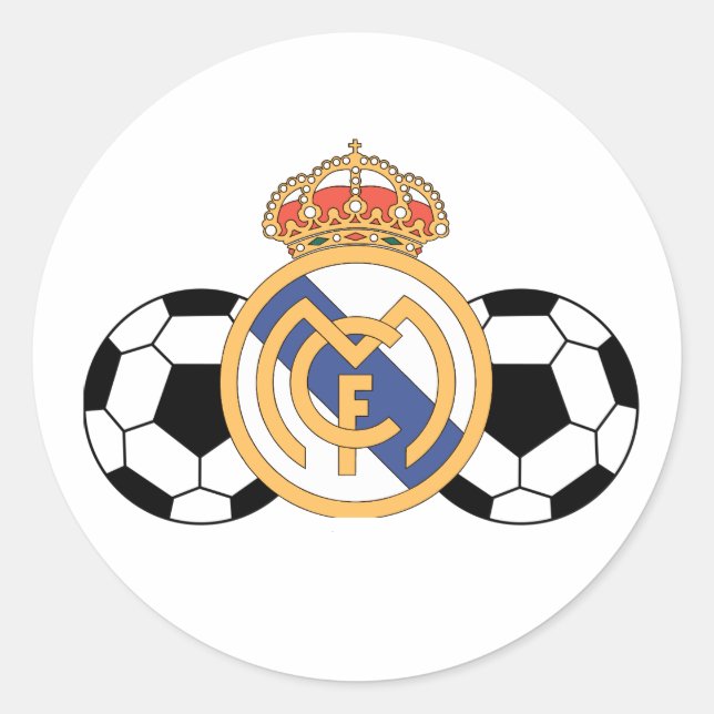 Real Madrid sticker (Vorderseite)