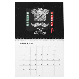 Real Men Cook mit Zitaten Kalender