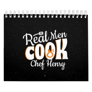 Real Men Cook mit Zitaten Kalender