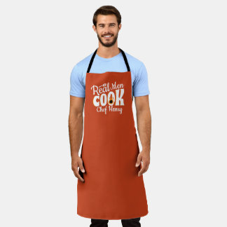 Real Men Cook Schürze