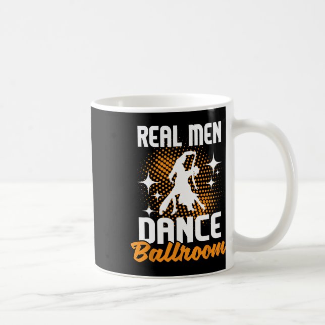 Real Men Dance Ballroom - Dancing Partner Dancer I Kaffeetasse (Rechts)