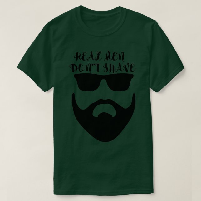 Real men donx27t raave T-Shirt (Design vorne)