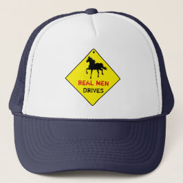 Real Men DRIVES - Trucker Hat Truckerkappe