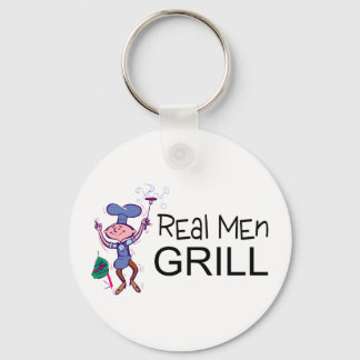 Real Men Grill Schlüsselanhänger