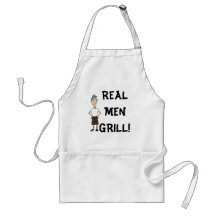 Real Men Grill Schürze