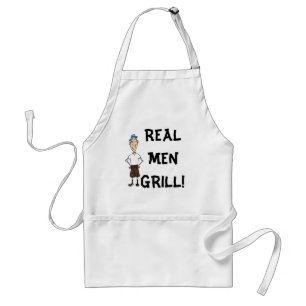 Real Men Grill Schürze