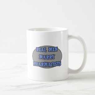 Real Men heiraten Apotheker Kaffeetasse
