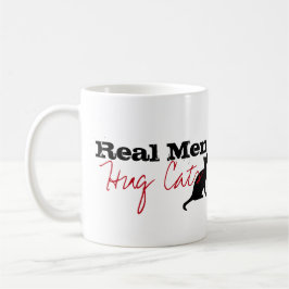 Real Men Hug Cats Kitty Liebe Funny Tasse