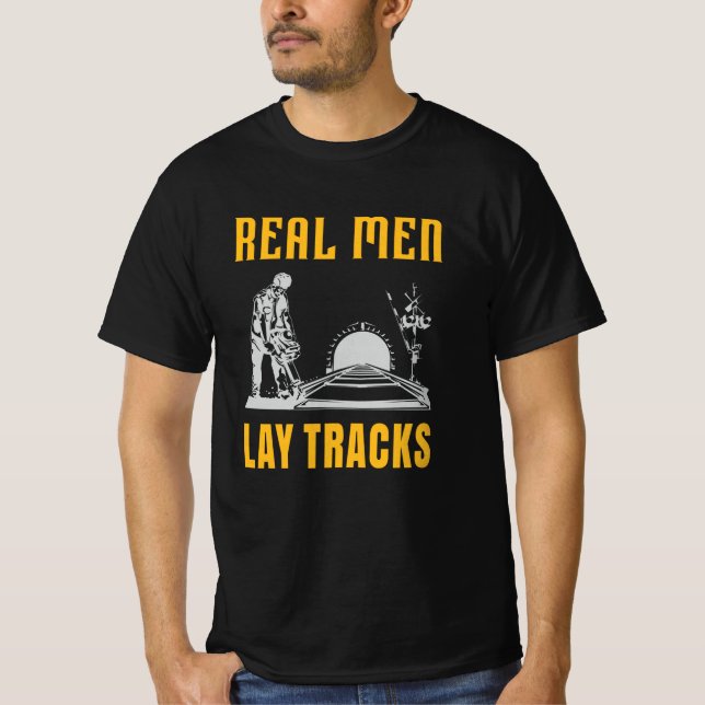 Real men legendäre Tracks T-Shirt (Vorderseite)