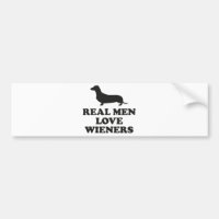 Real Men Liebe Dackeln