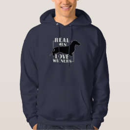Real Men LIEBE Dackeln Hoodie