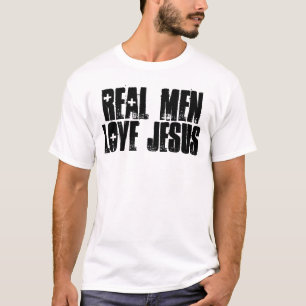 REAL MEN LIEBE JESUS, T - Shirt, Sweatshirts Hoodi