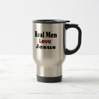 Real Men Liebe Jesus Tasse