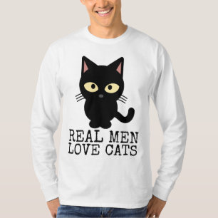 REAL MEN LIEBE KATS T - Shirt und Sweatshirts