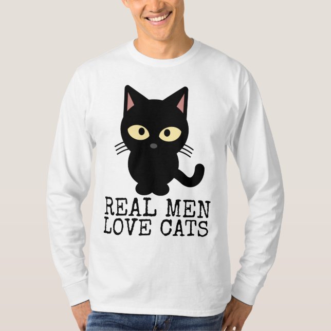 REAL MEN LIEBE KATS T - Shirt und Sweatshirts (Vorderseite)