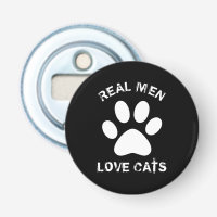 Real Men-Liebe Katzenbenutzerdefinierter Text Pers