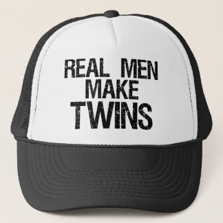 Real Men machen Twins Truckerkappe