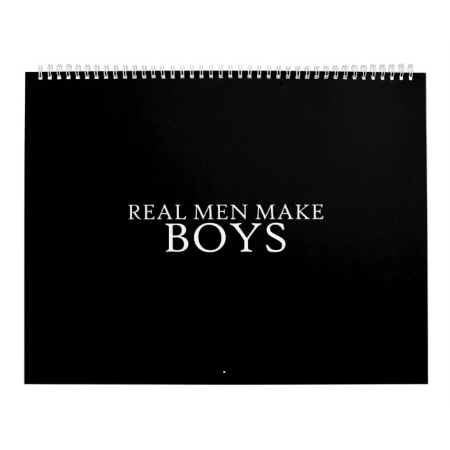 real men make boys kalender (Titelbild)
