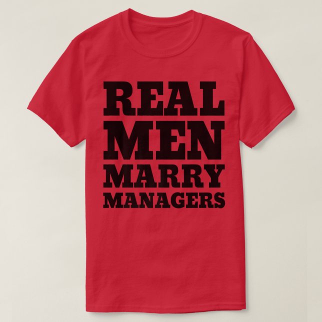 Real Men Marathonmanager Manager Husband Premium T T-Shirt (Design vorne)