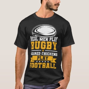 Real Men Play Rugby Rugby Spieler 2 T-Shirt