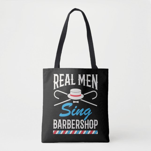 Real Men Sing Barbershop Quartett Sänger (Vorderseite)