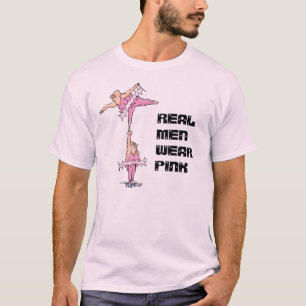 Real Men tragen Pink Fat Tutu Ballett Shirt