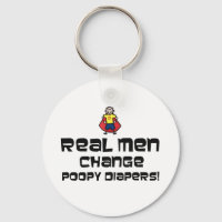 Real Men verändern Poopy Diapers