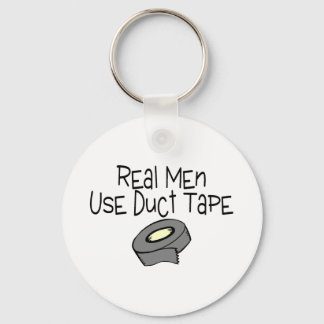 Real Men verwenden Duktband Schlüsselanhänger