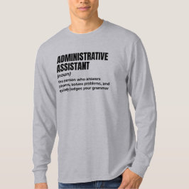Real Office Boss Admin T-Shirt