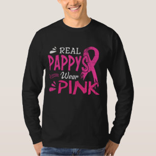 Real Pappys tragen rosa Brustkrebs-Bewusstsein T-Shirt