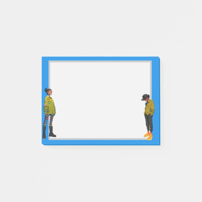 Real People, Post-it Klebezettel (Vorderseite)