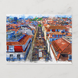 Real Portugal-Lissabon Postkarte