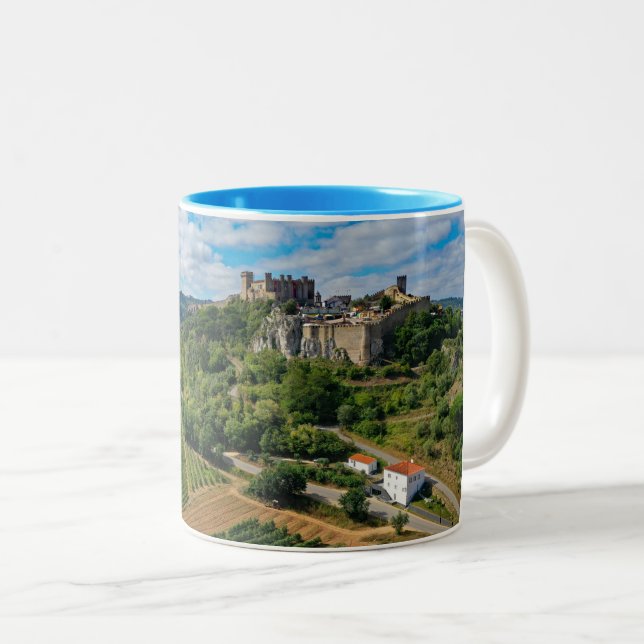 Real Portugal - Obidos Zweifarbige Tasse (VorderseiteRechts)