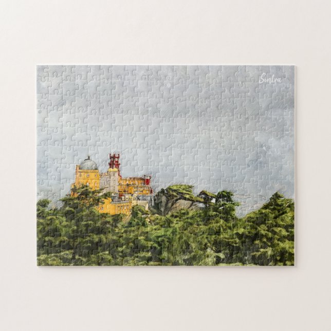 Real Portugal - Palast von Pena Puzzle (Horizontal)