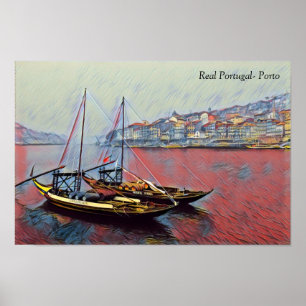 Real Portugal-Porto Poster
