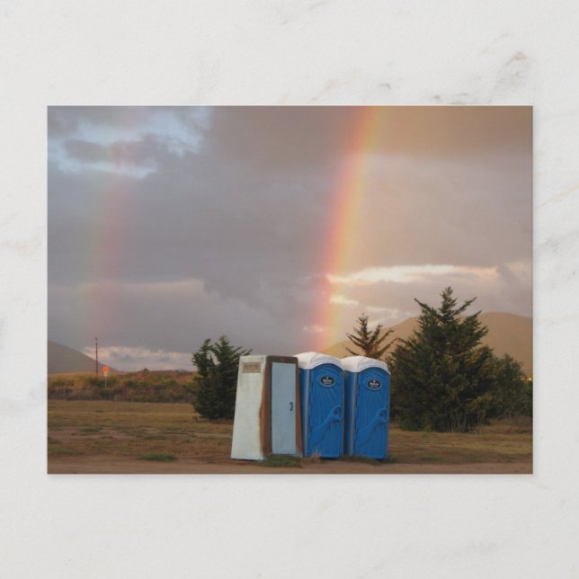 Real Pot of Gold Postkarte (Vorderseite)