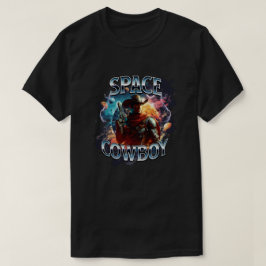 Real Space Cowboy im Weltraum T-Shirt