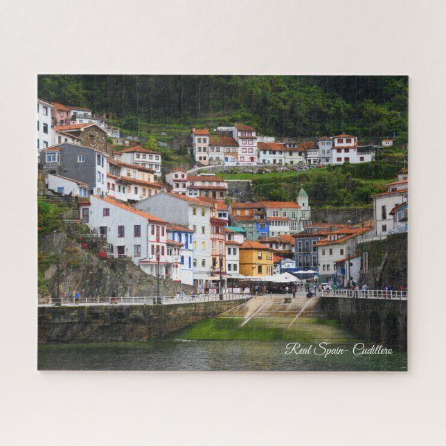Real Spanien - Cudillero Puzzle (Horizontal)